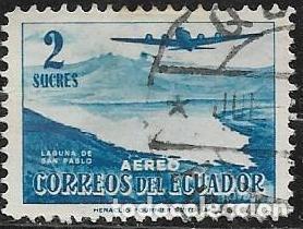 Sellos: ECUADOR A&Eacute;REO YVERT 265 - Foto 1