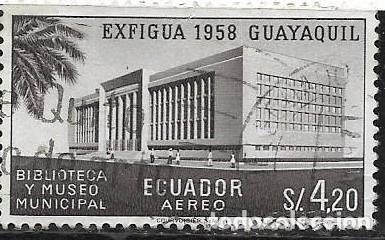 Sellos: ECUADOR A&Eacute;REO YVERT 329 - Foto 1