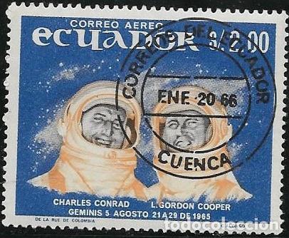 Sellos: ECUADOR A&Eacute;REO YVERT 454 - Foto 1