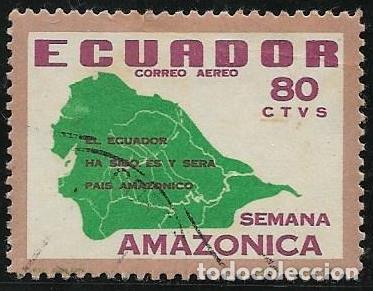 Sellos: ECUADOR A&Eacute;REO YVERT 378 - Foto 1