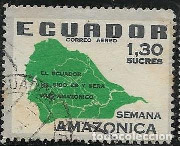 Sellos: ECUADOR A&Eacute;REO YVERT 379 - Foto 1