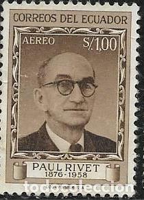 Sellos: ECUADOR A&Eacute;REO YVERT 340 - Foto 1
