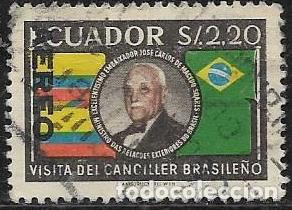 Sellos: ECUADOR A&Eacute;REO YVERT 426 - Foto 1