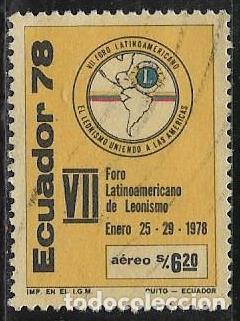 Sellos: ECUADOR A&Eacute;REO YVERT 656 - Foto 1