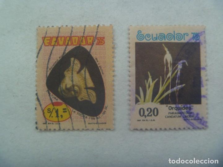 Sellos: LOTE DE 2 SELLOS DE ECUADOR - Foto 1