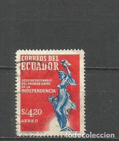 Sellos: ECUADOR CORREO AEREO YVERT NUM. 351 USADO - Foto 1