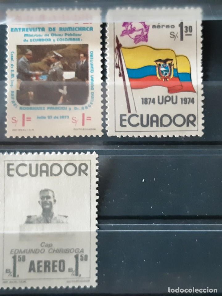Sellos: ECUADOR ,1974/75 - Foto 1