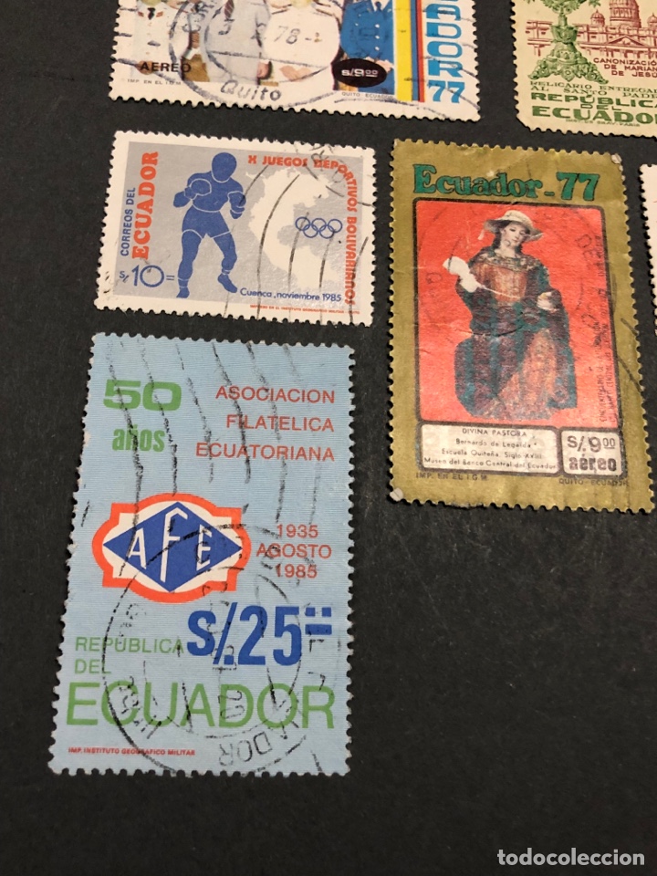 Sellos: Lote 11 sellos Ecuador - Foto 4