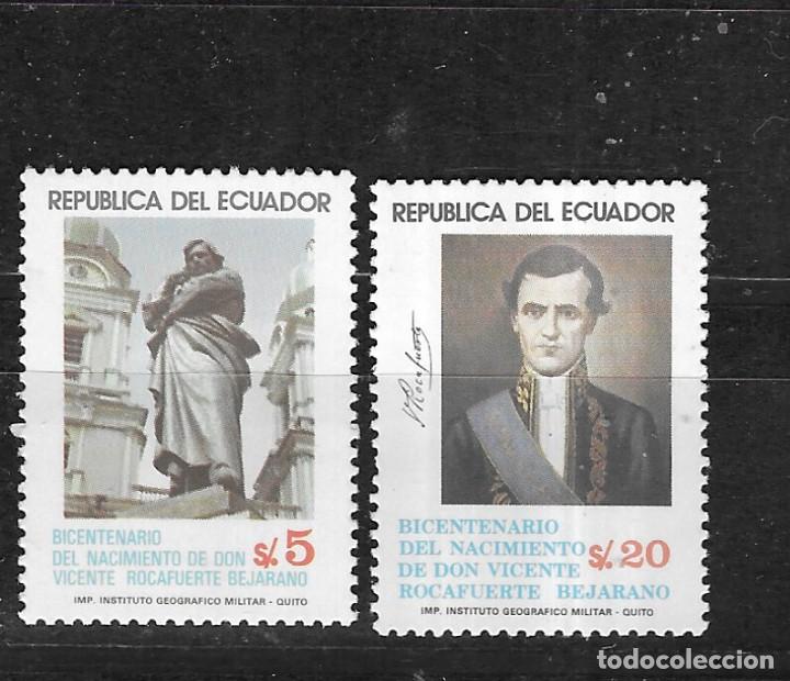 Sellos: ECUADOR N&ordm; 1034 AL 1035 (**) - Foto 1