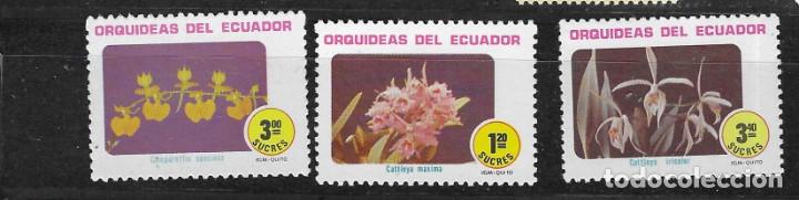 Sellos: ECUADOR N&ordm; 1006 AL 1008 (**) - Foto 1