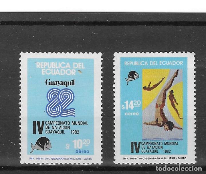 Sellos: ECUADOR N&ordm; AE 744 AL 745(**) - Foto 1