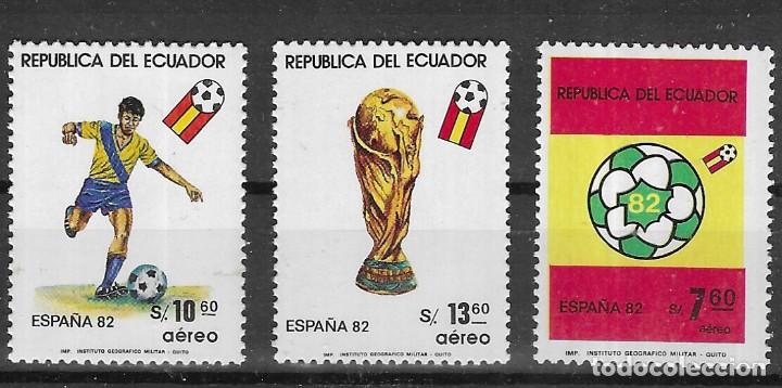 Sellos: ECUADOR N&ordm; AE 734 AL 736 (**) - Foto 1