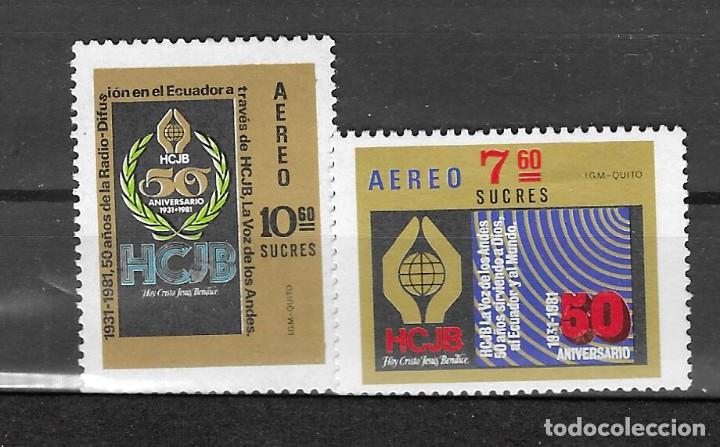 Sellos: ECUADOR N&ordm; AE 732 AL 733 (**) - Foto 1