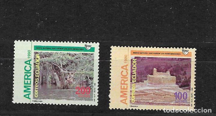 Sellos: ECUADOR N&ordm; 1220 AL 1221 (**) - Foto 1