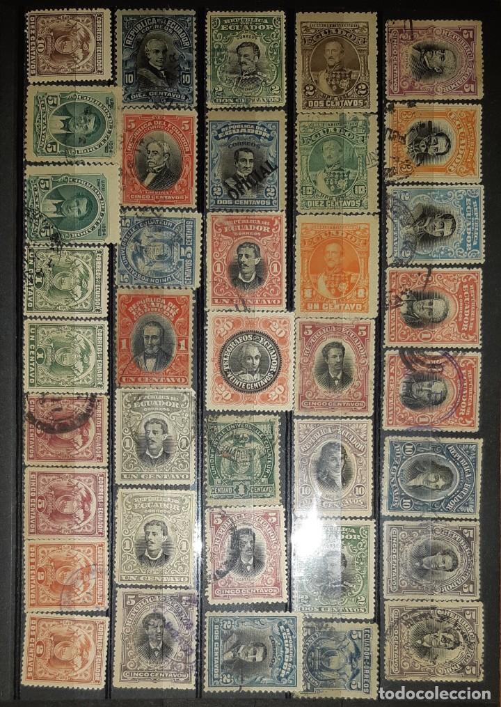 Sellos: LOTE DE SELLOS ECUADOR. - Foto 1