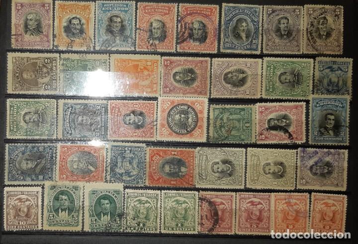 Sellos: LOTE DE SELLOS ECUADOR. - Foto 2