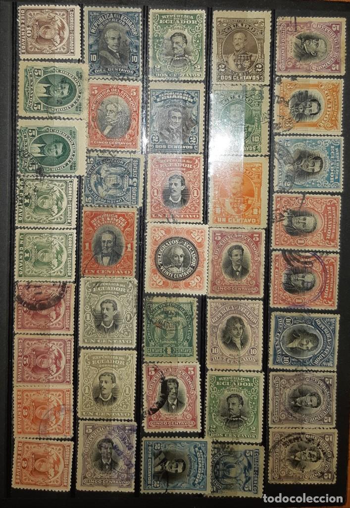 Sellos: LOTE DE SELLOS ECUADOR. - Foto 3