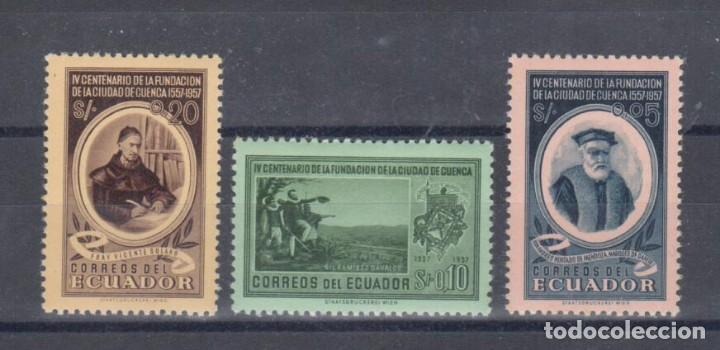 Sellos: Ecuador - IV centenario fundaci&oacute;n de Cuenca - Nuevo - Foto 1