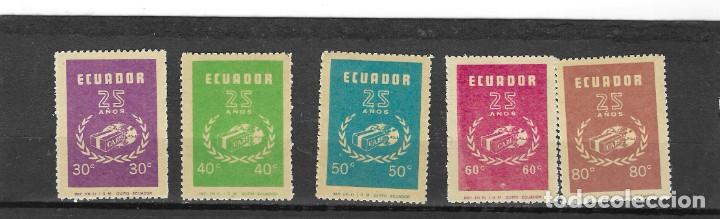 Sellos: ECUADOR N&ordm; 864 AL 868 (**) - Foto 1