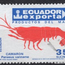 Sellos: ECUADOR , , 1986, STAMP MICHEL 2035. Lote 361253425