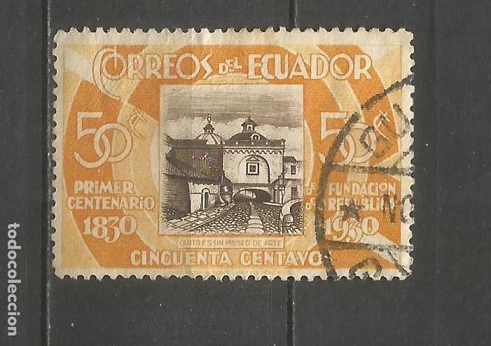 Sellos: ECUADOR YVERT NUM. 293 USADO - Foto 1