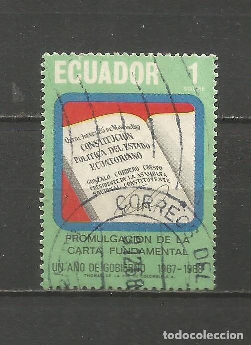 Sellos: ECUADOR YVERT NUM. 807 USADO - Foto 1