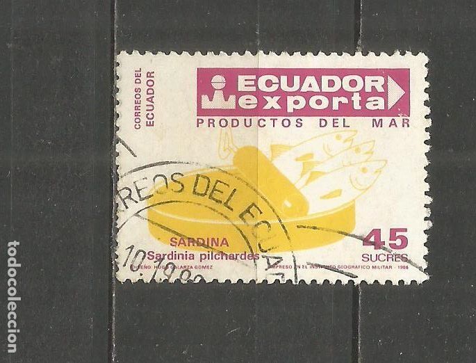 Sellos: ECUADOR YVERT NUM. 1119 USADO - Foto 1