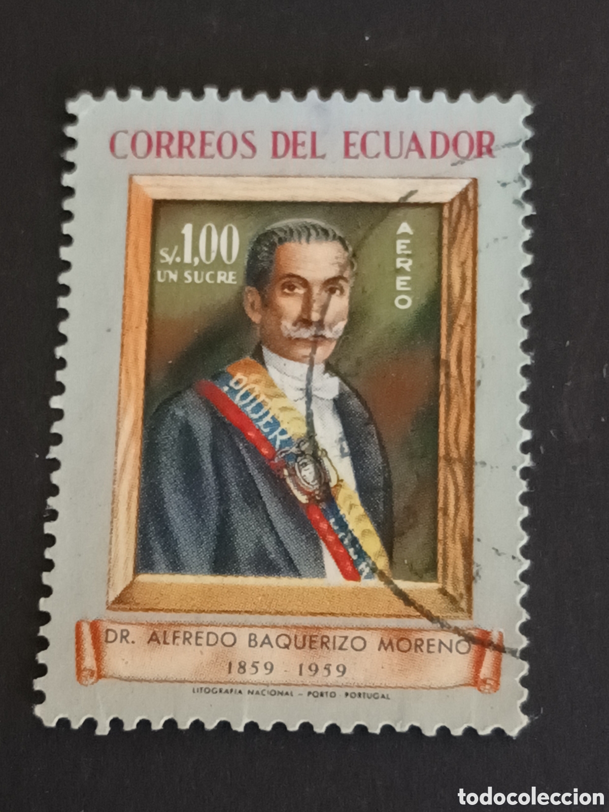 Sellos: ECUADOR. SELLO USADO. - Foto 1