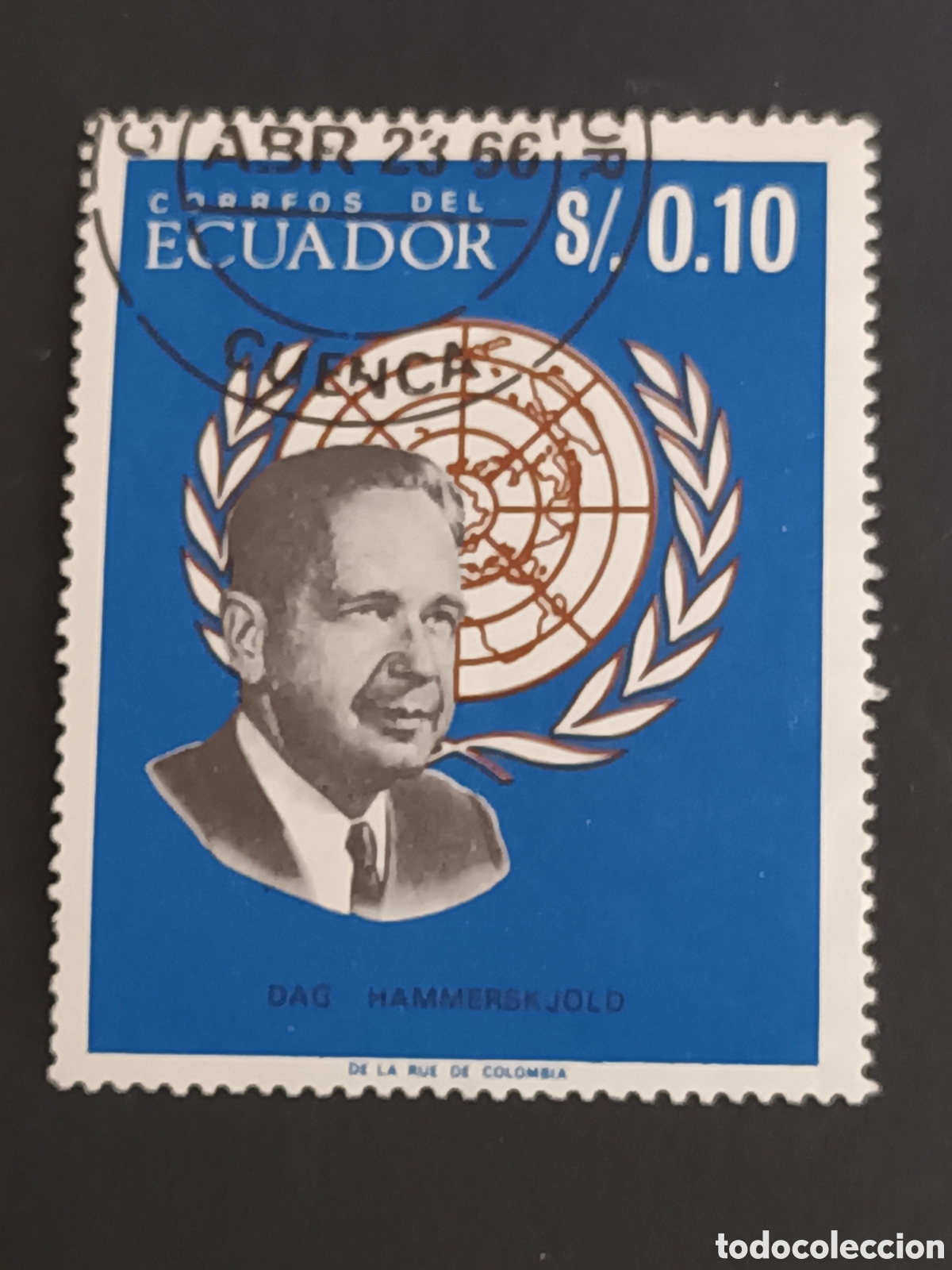 Sellos: ECUADOR. SELLO USADO. - Foto 1