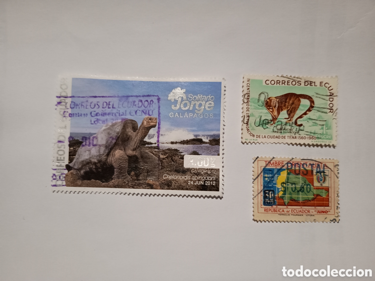Sellos: SELLOS DE ECUADOR USADOS - Foto 1