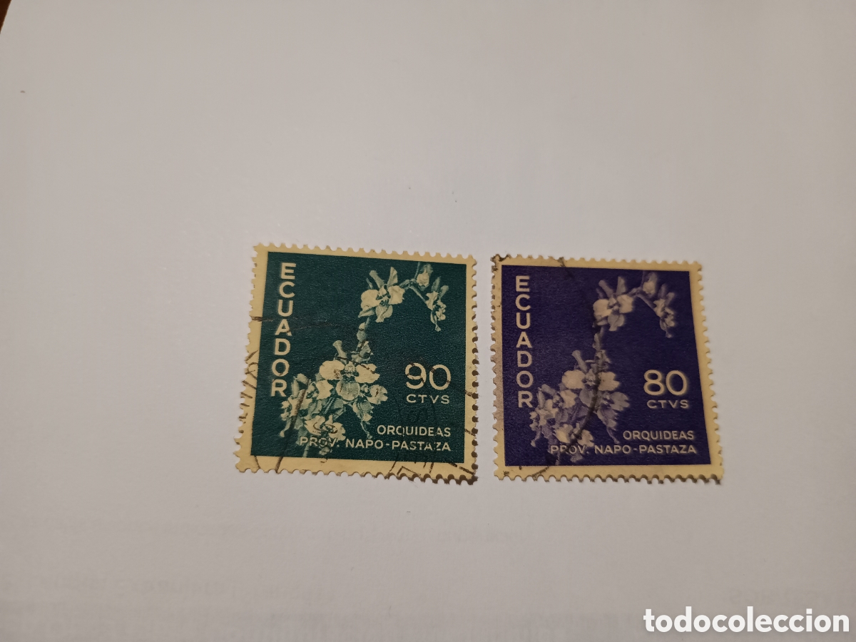 Sellos: SELLOS DE ECUADOR USADOS - Foto 1