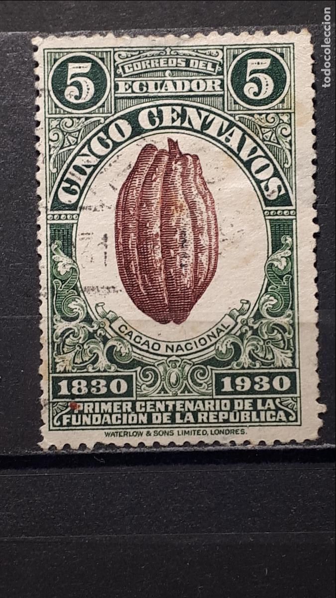 Sellos: ECUADOR. A&Ntilde;O 1930. &deg;. YVERT 287 - Foto 1