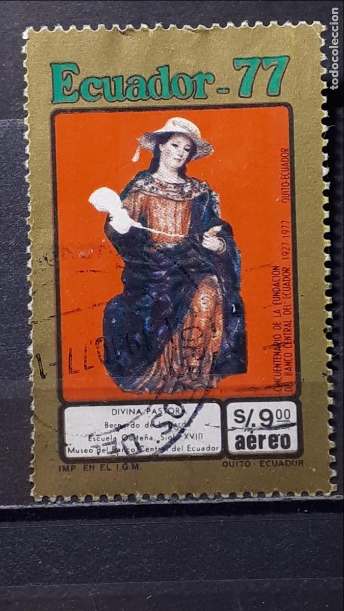 Sellos: ECUADOR. A&Ntilde;O 1977. &deg;. YVERT 642 - Foto 1