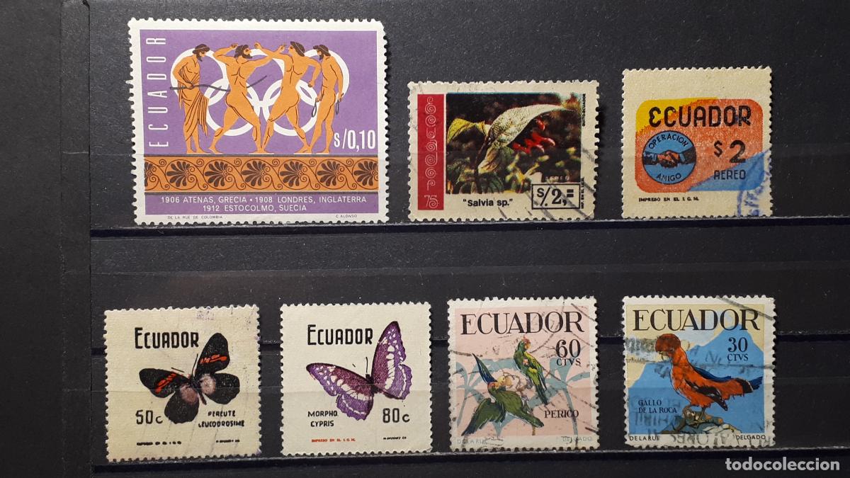 Sellos: ECUADOR.&deg;. Lote de sellos a catalogar - Foto 1