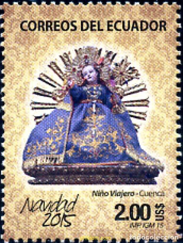 Sellos: 354631 MNH ECUADOR 2015 NAVIDAD - Foto 1