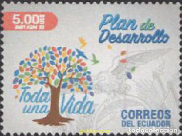 Sellos: 657272 MNH ECUADOR 2018 PLAN DE DESARROLLO - Foto 1