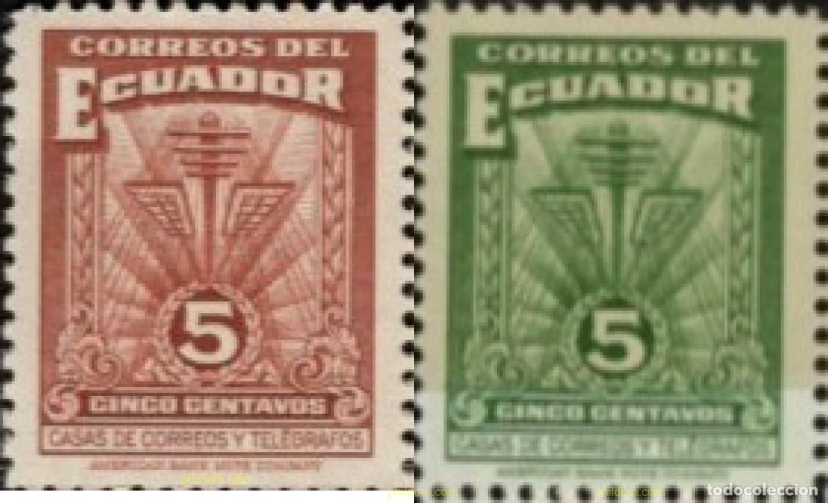 Sellos: 750106 MNH ECUADOR 1938 - Foto 1