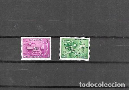 Sellos: ECUADOR N&ordm; A 304 AL 305 (**) - Foto 1