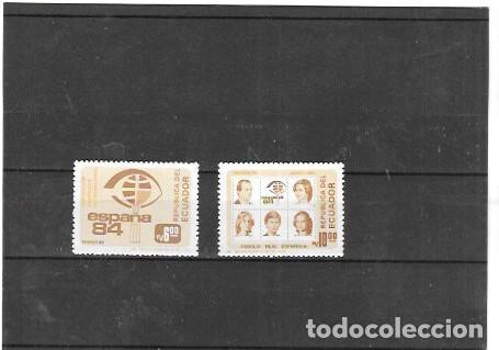 Sellos: ECUADOR N&ordm; 1073 AL 1074 (**) - Foto 1