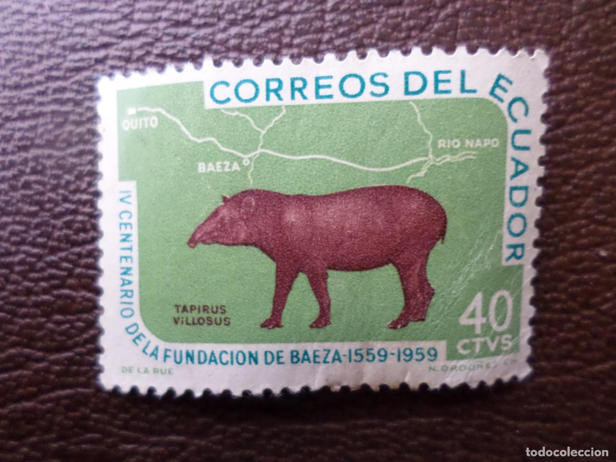 Sellos: *ecuador, 1960, tapir, Yvert 657 - Foto 1