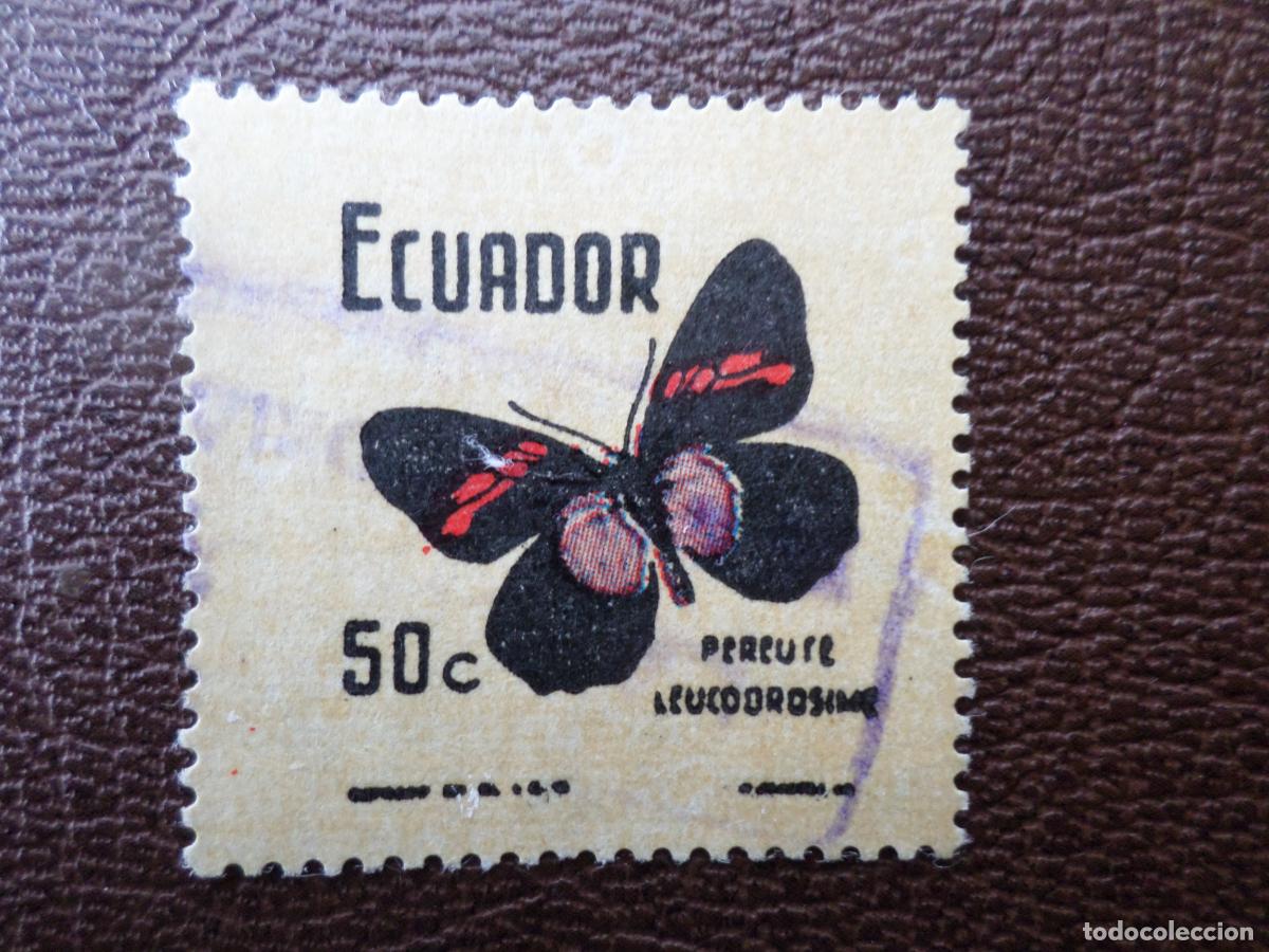 Sellos: *ecuador, 1970, mariposas, Yvert 827 - Foto 1