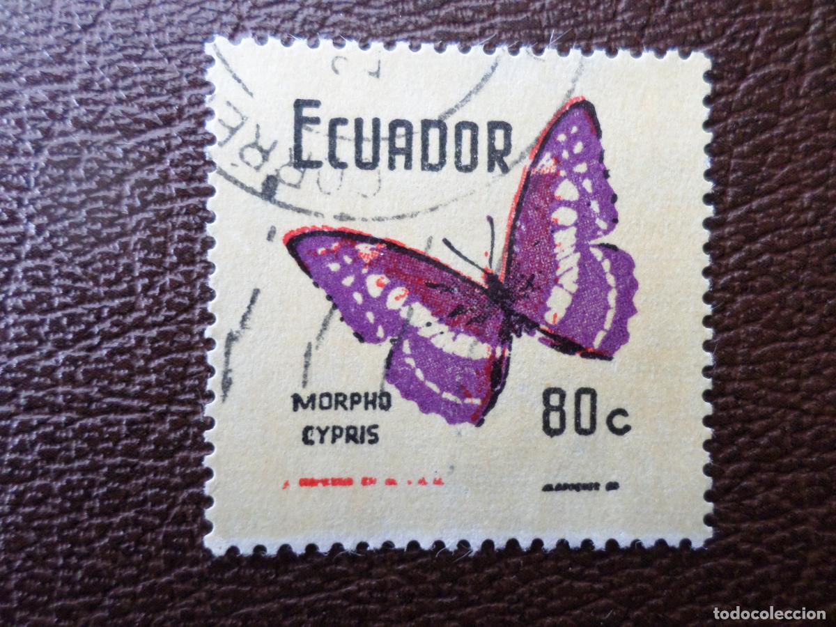 Sellos: *ecuador, 1970, mariposas, Yvert 829 - Foto 1