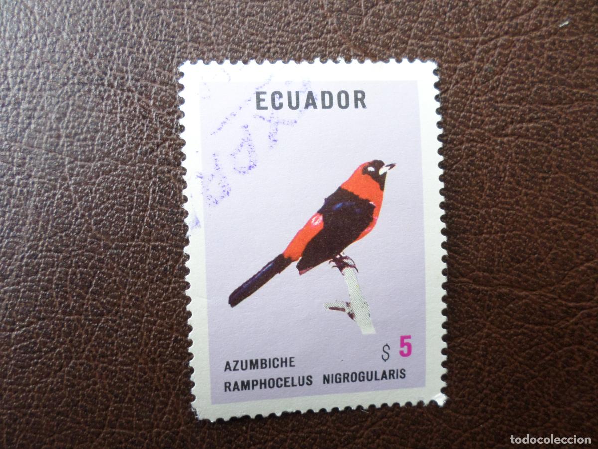 Sellos: *ecuador, 1973, aves indigenas, Yvert 901 - Foto 1