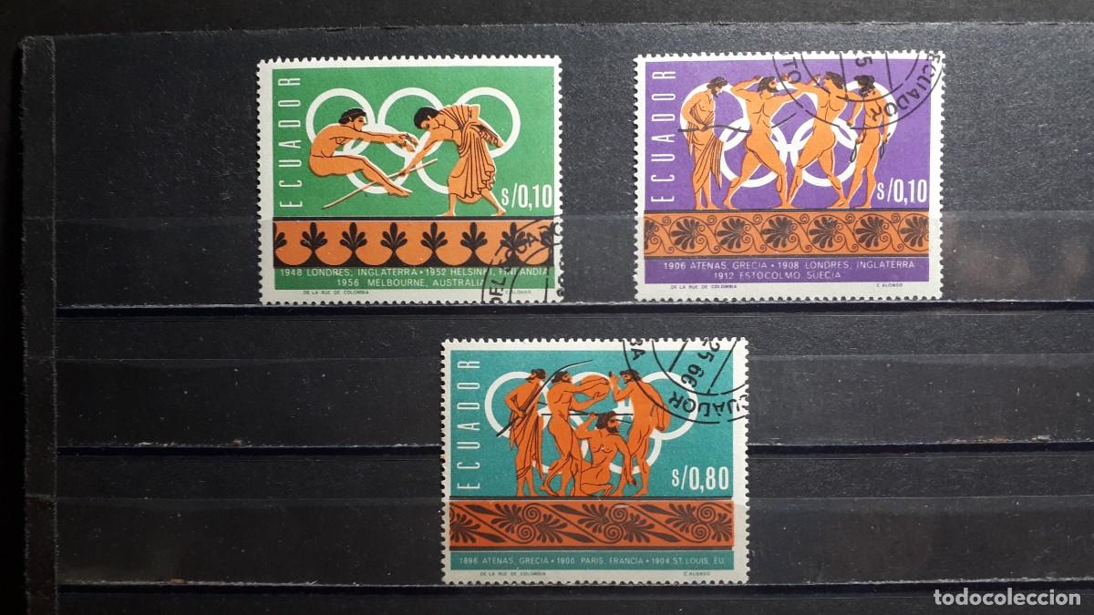 Sellos: ECUADOR. A catalogar. &deg;. - Foto 1