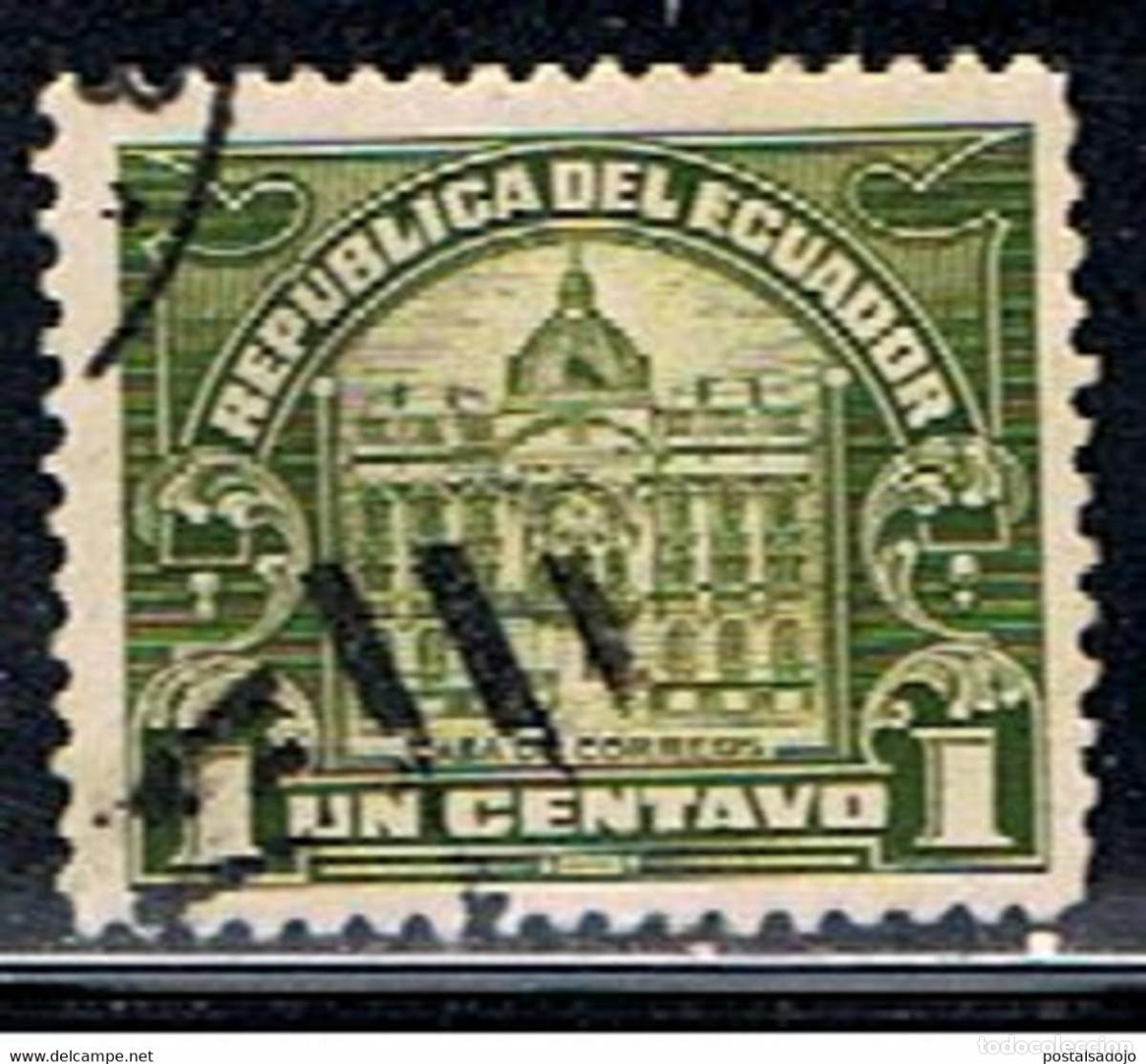 Sellos: ECUADOR // YVERT 224 // 1920-24 ... USADO - Foto 1
