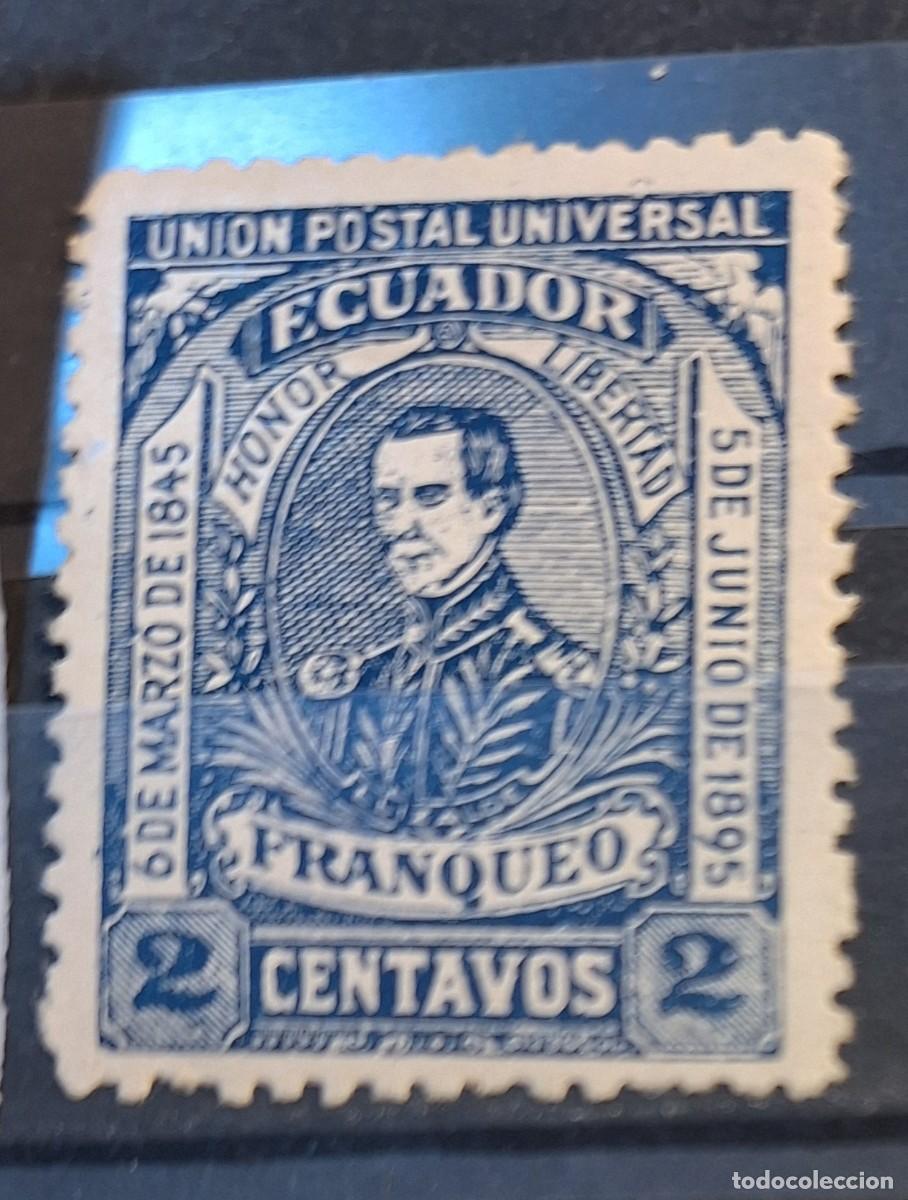 Sellos: ECUADOR, 1896, CAT.YT.70. - Foto 1