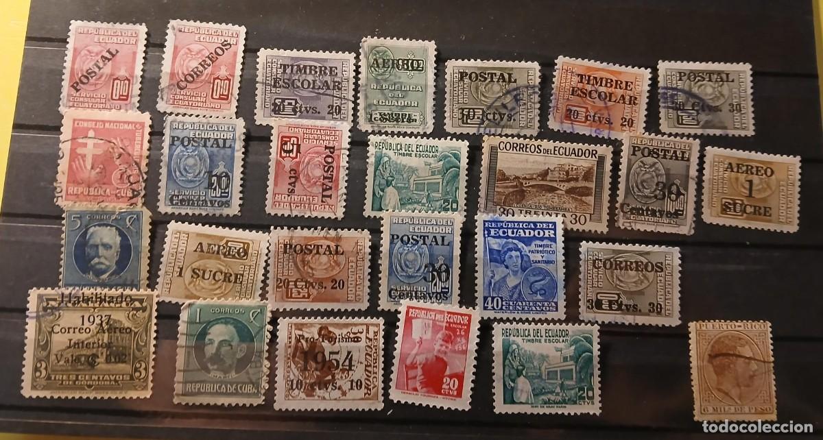 Sellos: Lote sellos ecuador . - Foto 1