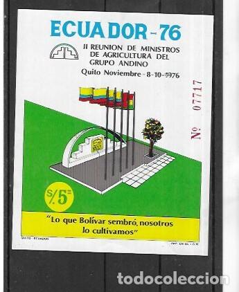 Sellos: ECUADOR N&ordm; HB 27 (**) U POCO DE SOMBRA - Foto 1