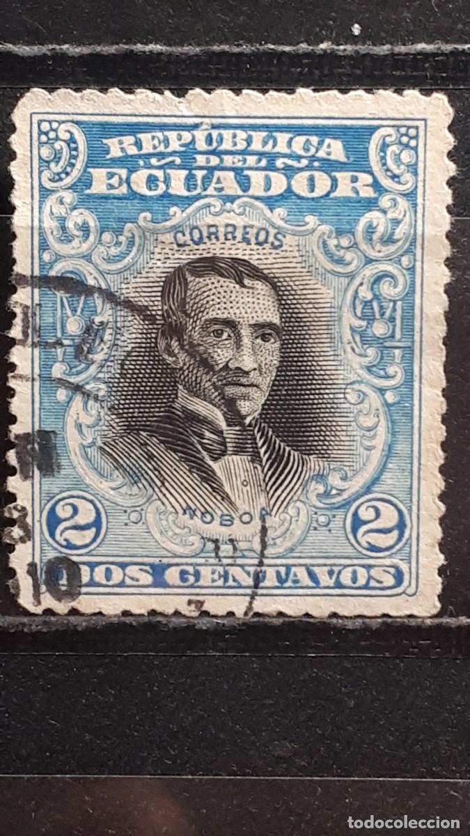 Sellos: ECUADOR. A&Ntilde;O 1907. &deg;. Yvert 148 - Foto 1