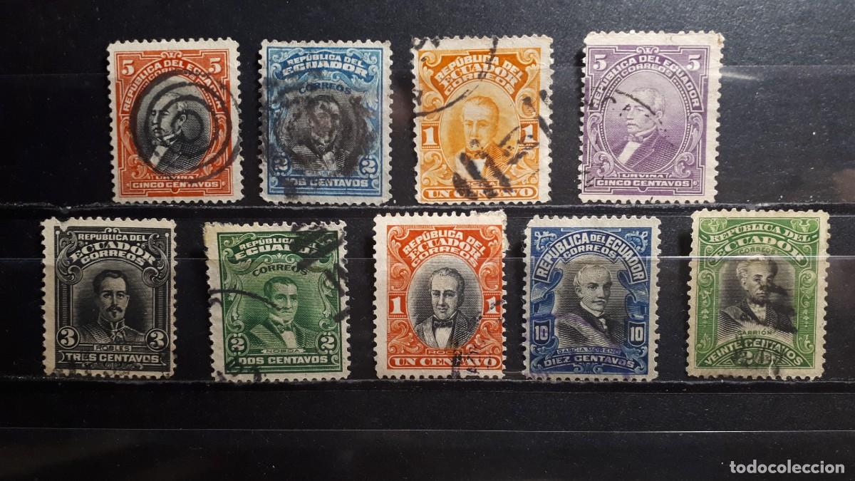 Sellos: ECUADOR. A&Ntilde;O 1910-7. &deg;. Yvert A catalogar - Foto 1